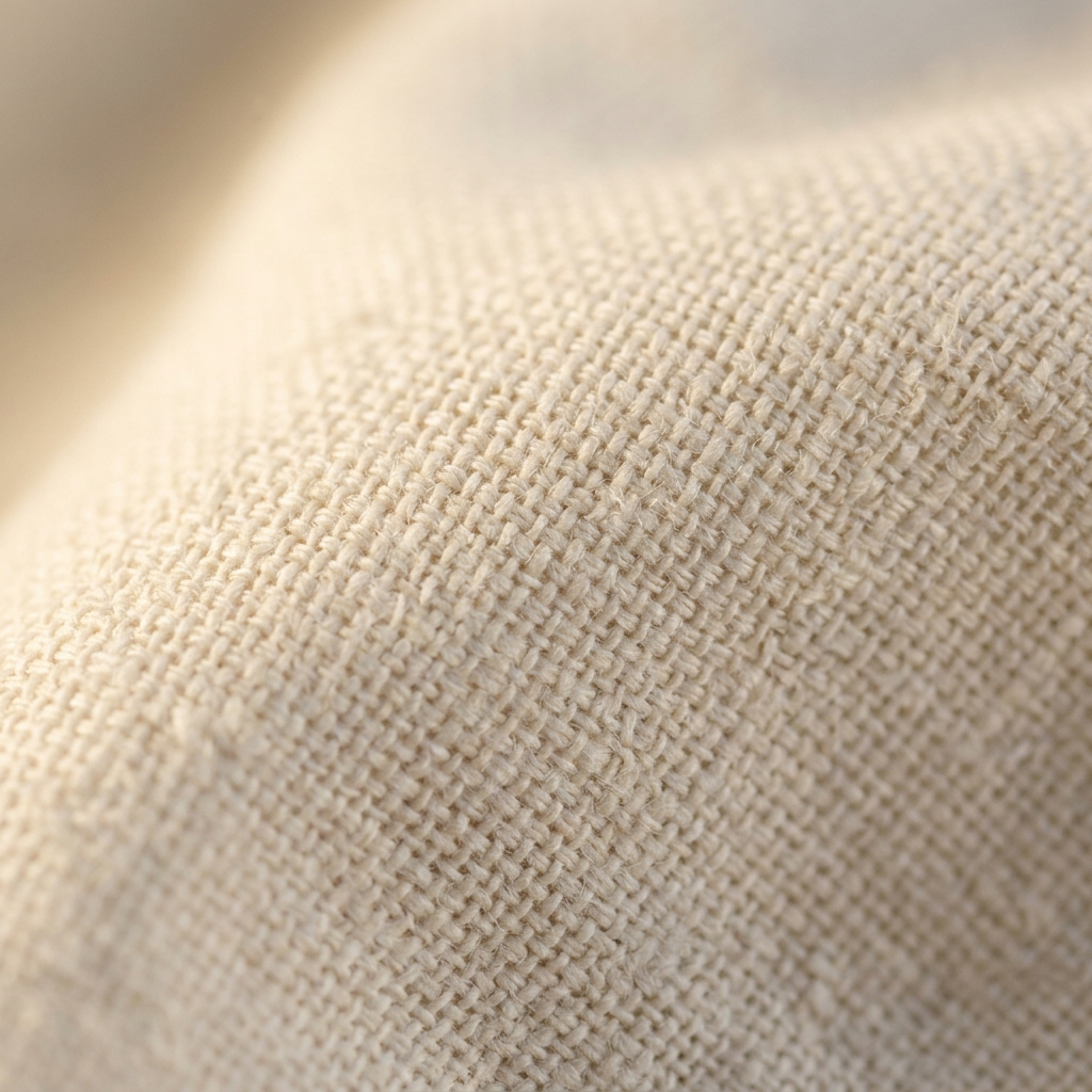 Premium cotton fabric closeup
