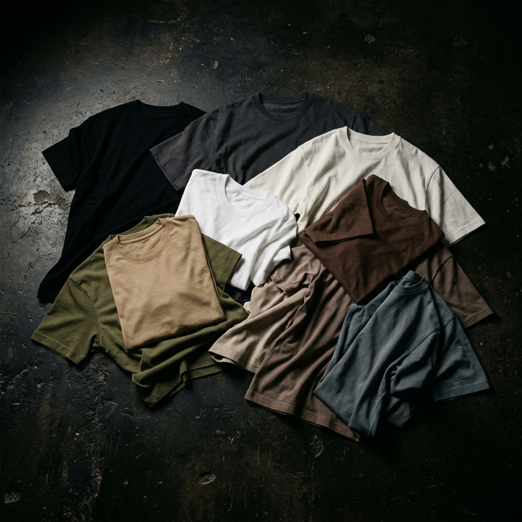 Premium blank t-shirts collection